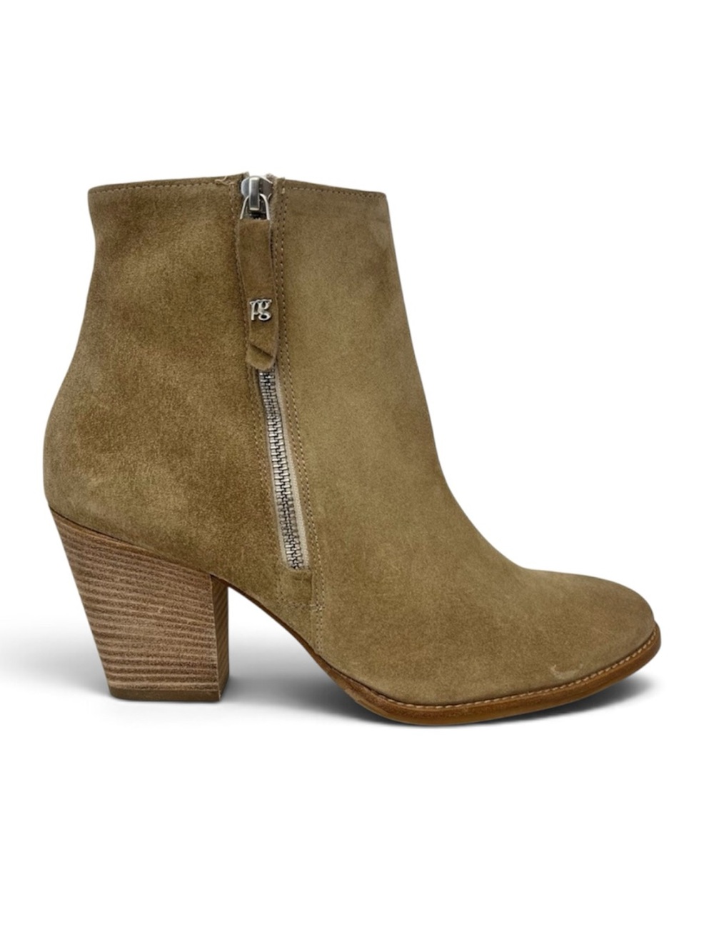 Paul Green Reya Suede Ankle Boot Earth Taupe 10